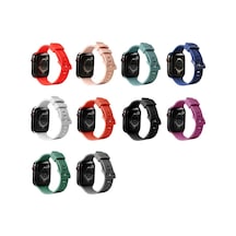 Watch Ultra 49mm Kordon Krd-23 Uyumlu Strap Kayış Clo- Sarı