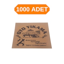 Kraft Oto Kağıt Paspas, Sağlam Oto Yıkama Kağıt Paspas 1000 Adet