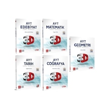 3d Yayınları Yks Ayt Eşit Ağırlık Soru Bankası 5 Li Set 3d Yayınları