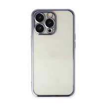 Newface Apple İphone 14 Pro Kılıf Razer Lensli Silikon - Mor