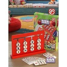 Rubik Abaküs Meyveler&hayvanlar Türkçe İngilizce Montessori Eğitici Oyuncak