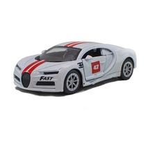 Oyuncak Araba Metal Bugatti Çek Bırak 12 Cm Beyaz