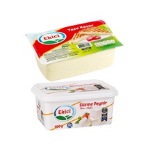 Ekici Kaşar Peyniri 600 Gr + Süzme Peynir 400 Gr 2 Li Set