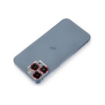 Apple İphone 12 Pro Metal Kamera Lens Koruma Cam - Kırmızı Belirtilmemiş