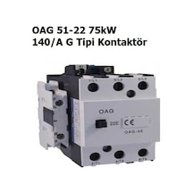 Oag 75 Kw 140 Amper Kontaktör