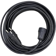 20 Mt 3x2,5 Mm Cca Ttr Tekli Siyah Renk Topraklı Kauçuk Seyyar