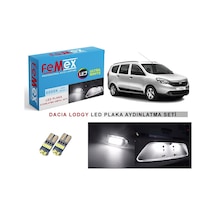 Dacia Lodgy Led Plaka Aydınlatma Ampul Seti Femex Parlak Beyaz