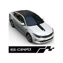 Kia Kaput Oto Sticker Yapıştırma