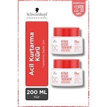 Bonacure Bc Clean Acil Kurtarma Kürü 200ml X 2 Adet - Yıpranmış Veya İşlem Görmüş Saçlar İçin