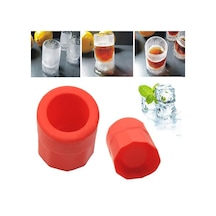 Silikon Bardak Buz Küpü Tepsi Dondurularak Kalıp Bar Jöle Puding Çikolata Kalıp Makinesi