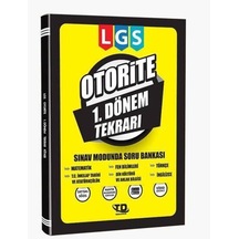 Tandem Yayınları 8. Sınıf Lgs Otorite 1. Dönem Tekrar Kitabı