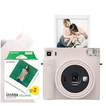 Fujifilm instax SQ1 Beyaz Fotoğraf Makinesi + 20’li Kare Film