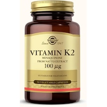 Solgar Vitamin K2 100 Mcg 50 Kapsül
