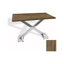 İks Masa Kromnikel 70x120 - Werzalit, Allzalit Yada Wermodin Tabla - Canyon Hidalgo Çok Renkli