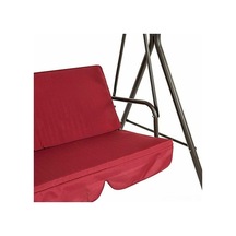 Supermarket1 Su Geçirmez Bahçe Salıncak Kılıfı - 3 Kişilik Kumaş Örtü Kahve Renkli Kahve