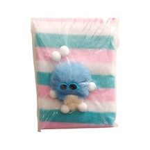 14x20 Cm Peluş Hatıra Defteri 80 Yaprak Çizgili-15