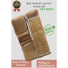 Premium Ürün Kaliteli Üretim Doğal Cilt Dostu Peeling Etkisi Uzun Sırt Kabak Lifi