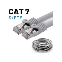 Irenis CAT7 Kablo S/FTP LSZH Ethernet Network Lan Ağ Kablosu 1 M-Gri