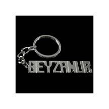 Beyzanur - 348 - - Novapazr - İsimli Anahtarlık- Çok Renkli