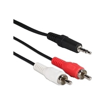 2 Rca 3.5 Mm Ses Kablosu Rc-508 Rose 3-metre