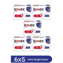 Kotex Ultra Gece Hijyenik Ped 5 x 6'lı