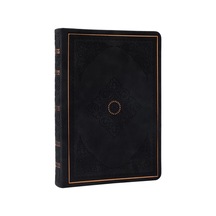 Vj 1184 Vintage Old Book 12x17 Cm Çizgili 128 Yaprak Defter Mat Siyah 80 Gr. Çeşitli Renk Ve Desen