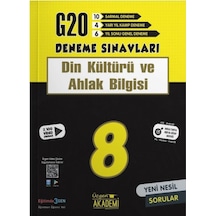 8.Sınıf LGS Din Kültürü ve Ahlak Bilgisi 20'li Deneme- Üçgen Akademi