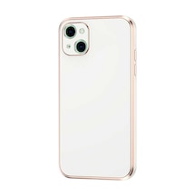 Zore İphone 13 Uyumlu Nvth Bark Kılıf-beyaz