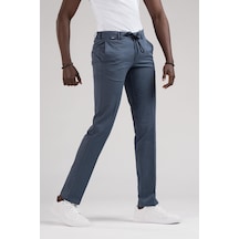 Ecer Slimfit Beli Yarım Lastikli Ve İplikli Gofre Kumaş Yazlık Jogger Pantolon 001