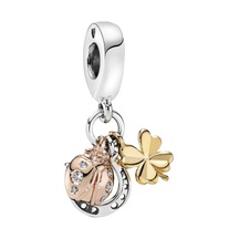 Nur Silver Sallantılı Şans Gümüş Charm Nur-bl02007