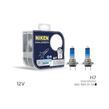 Niken 12v 55w H7 Halojen Beyaz Işık Ampul 5000k 1450 Lumen