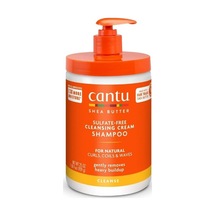 Cantu Shea Yağı Doğal Saçlar için Sülfat Içermeyen Temizleyici Krem Şampuan 709 G