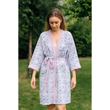 Baskılı Müslin Kimono Bornoz Unisex %100 Pamuk Yumuşacık 2 Katlı Doğal Kumaş - Ztmbb10 Çok Renkli Baskılı Müslin Kimono Bornoz Unisex %100 Pamuk Yumuşacık 2 Katlı Doğal Kumaş - Ztmbb10 Çok Renkli