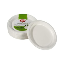Roll-up Nature Ekolojik Karton Kağıt Parti Tek Kullanımlık Tabak - 22 Cm. - 50 Adetlik 1 Paket Diğer