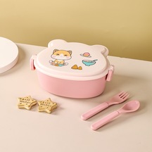 Lichen Kapaklı, Taşınabilir, Bölmeli Çift Katmanlı Öğle Yemeği