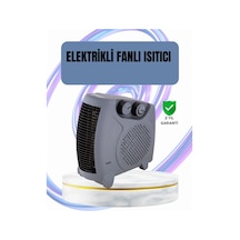 Fanlı Oda Isıtıcısı Termostat Kontrollü Soğuk Hava Üfleme Modu
