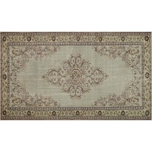Vintage El Dokuma Yün Halı 168 X 277 Cm 9160