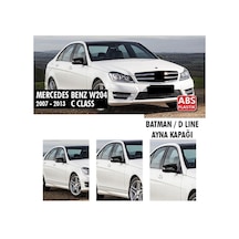 Mercedes C Serisi W204 (2007 - 2013) Batman Ayna Kapağı (parlak Siy