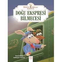Doğu Ekspresi Bilmecesi-Dedektif Hercule Carotte - Pascal Brissy -  Guillaume Trannoy - 1001 Çiçek