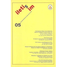 Galatasaray Üniversitesi İletişim Dergisi - Sayı 05 - Haziran 2006