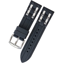 Guess Guw0366g1 Modeli Siyah Silikon Saat Kordonu