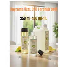 Bayrama Özel 3 Lü Kolonya Seti - Ekonomik Paket 250ml + 400ml + 1l