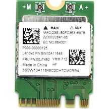 Lenovo Uyumlu Legion Y520-15Ikbn Y520-15Ikbm Wireless Wi-Fi Bağlantı Kar