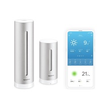 Netatmo Akıllı Hava Durumu İstasyonu - Wifi, Radyo, İç Ve Dış Mekan Sensörü, Hava Durumu Tahmini, Amazon Alexa Ve Apple Homekit, Higrometre, Hava Kalitesi, Nws01-ec