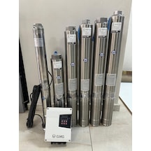 Maksimum.148 Metreden Saatte 9 Ton Su - 200v 2500w Tonajlı Derin Kuyu Solar Ve Şebeke İle Çalışan Dalgıç Pompa