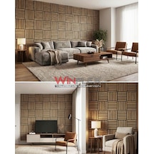 Winflex Mini Eko Akustik Ahşap Panel Savana Meşe - 30x30cm Savana Meşe 30x30cm