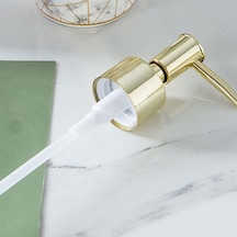 Bosphorus Homi Sıvı Sabunluk Pompası Altın Renkli 12x2x2cm Çok Renkli