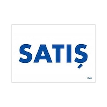 Satış Uyarı Levhası 17,5x25 Kod:1740