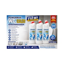 Wc Tuvalet Temizleyici 840 Ml X 3 Adet Güçlü Kireç Ve Kir Temizliği Ekonomik Set - 881980647