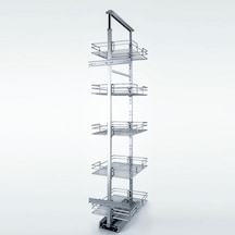 Bilyeli Telekopik Kiler Sepeti 60-85 25 Cm 121kl0300704 Renkli